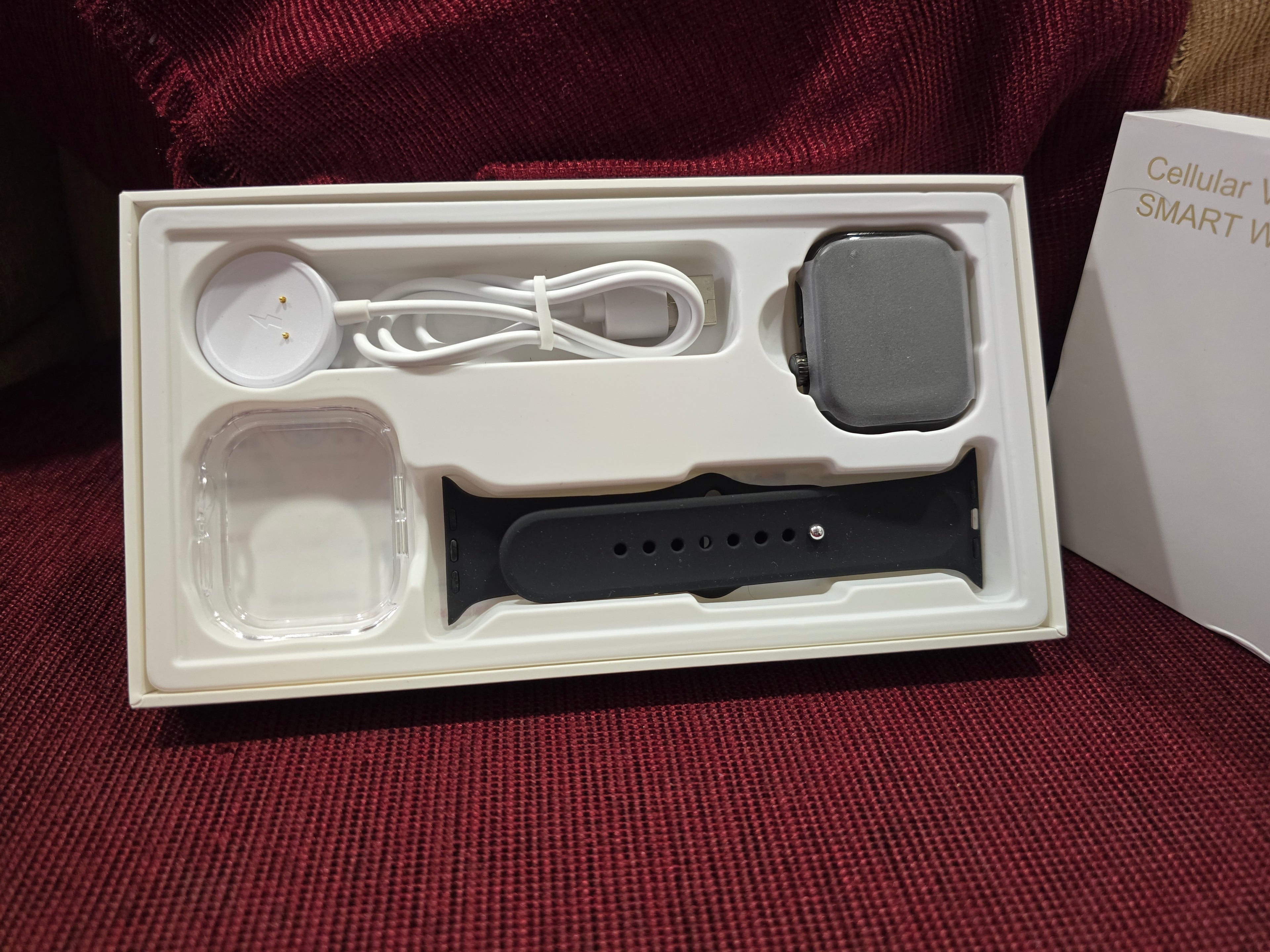 S20 Ultra 5G Android Series 10 Style Smartwatch with 360° Rotatable camera, Amoled Display, GPS and Cellular, Hotspot and more