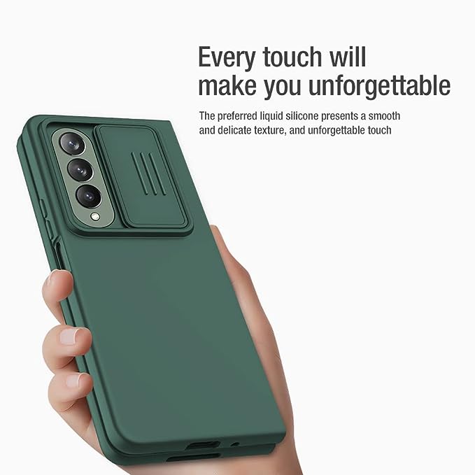 Nillkin Camshield Silky Silicone Case for Samsung Galaxy Z Fold 3, Galaxy Z Fold 4 & Galaxy Z Fold 5
