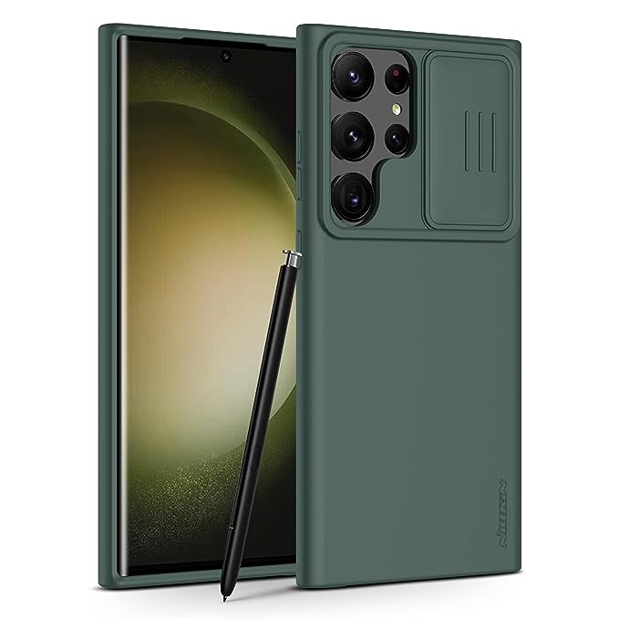 Nillkin Silky Silicone Camshield Case for Samsung Galaxy S23 Ultra