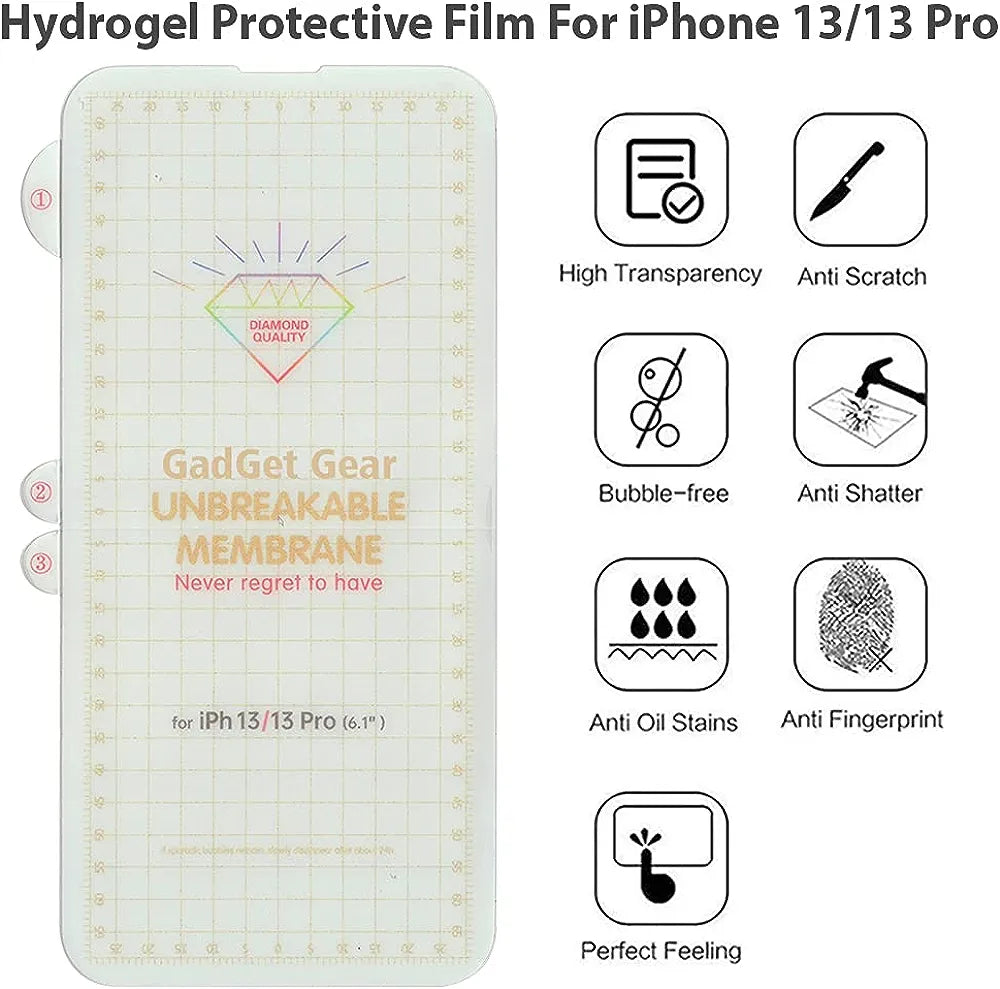 CFZ Flexible Screen Protector Unbreakable membrane for iPhone 12, 13 and 14 Series