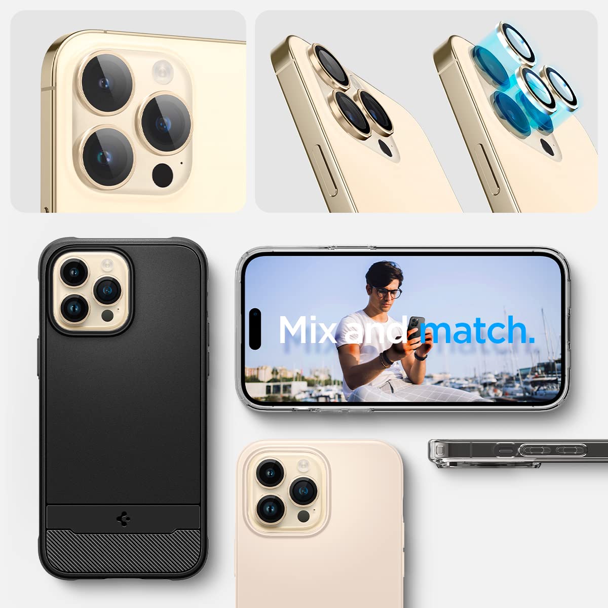 CFZ Camera Protector Ring Guard for iPhone 11, 12, 13 & 14 Series