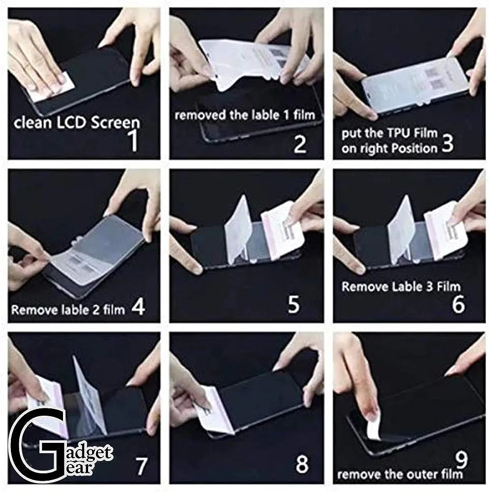 CFZ Flexible Screen Protector Unbreakable membrane for iPhone 12, 13 and 14 Series