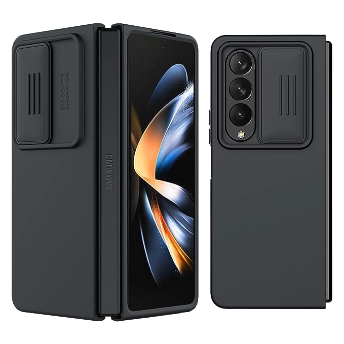 Nillkin Camshield Silky Silicone Case for Samsung Galaxy Z Fold 3, Galaxy Z Fold 4 & Galaxy Z Fold 5