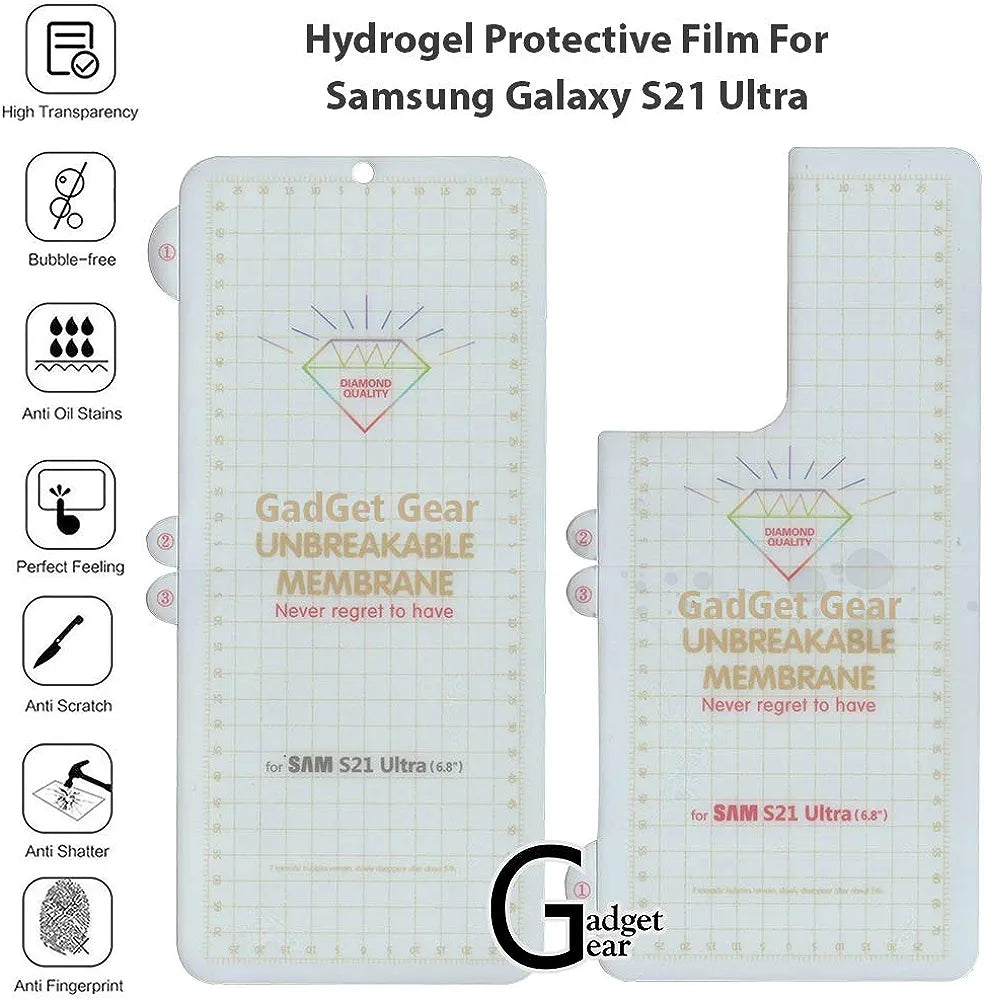 CFZ 360° Protector for back and sides for Samsung Galaxy S21 Ultra