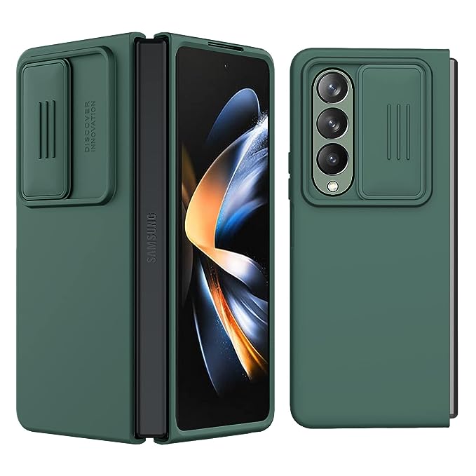 Nillkin Camshield Silky Silicone Case for Samsung Galaxy Z Fold 3, Galaxy Z Fold 4 & Galaxy Z Fold 5