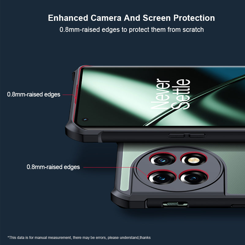 Xundd Beatle series bumper back case for OnePlus 12 and OnePlus 12R