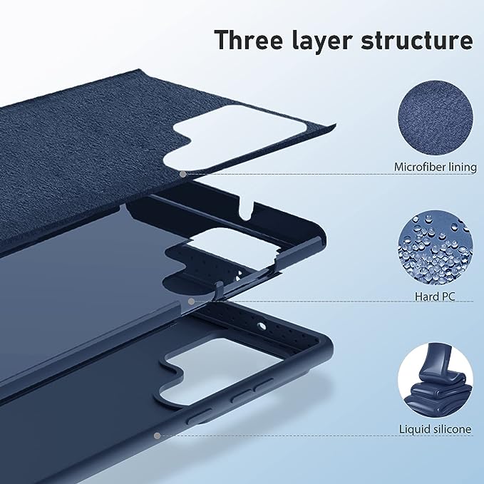 Nillkin Silky Silicone Camshield Case for Samsung Galaxy S23 Ultra