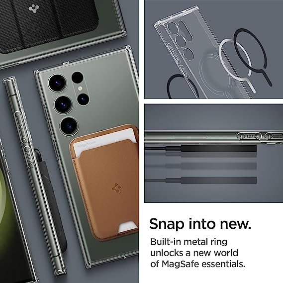 Ultra Hybrid Clear Back Case with Magfit for Samsung Galaxy S23 Ultra