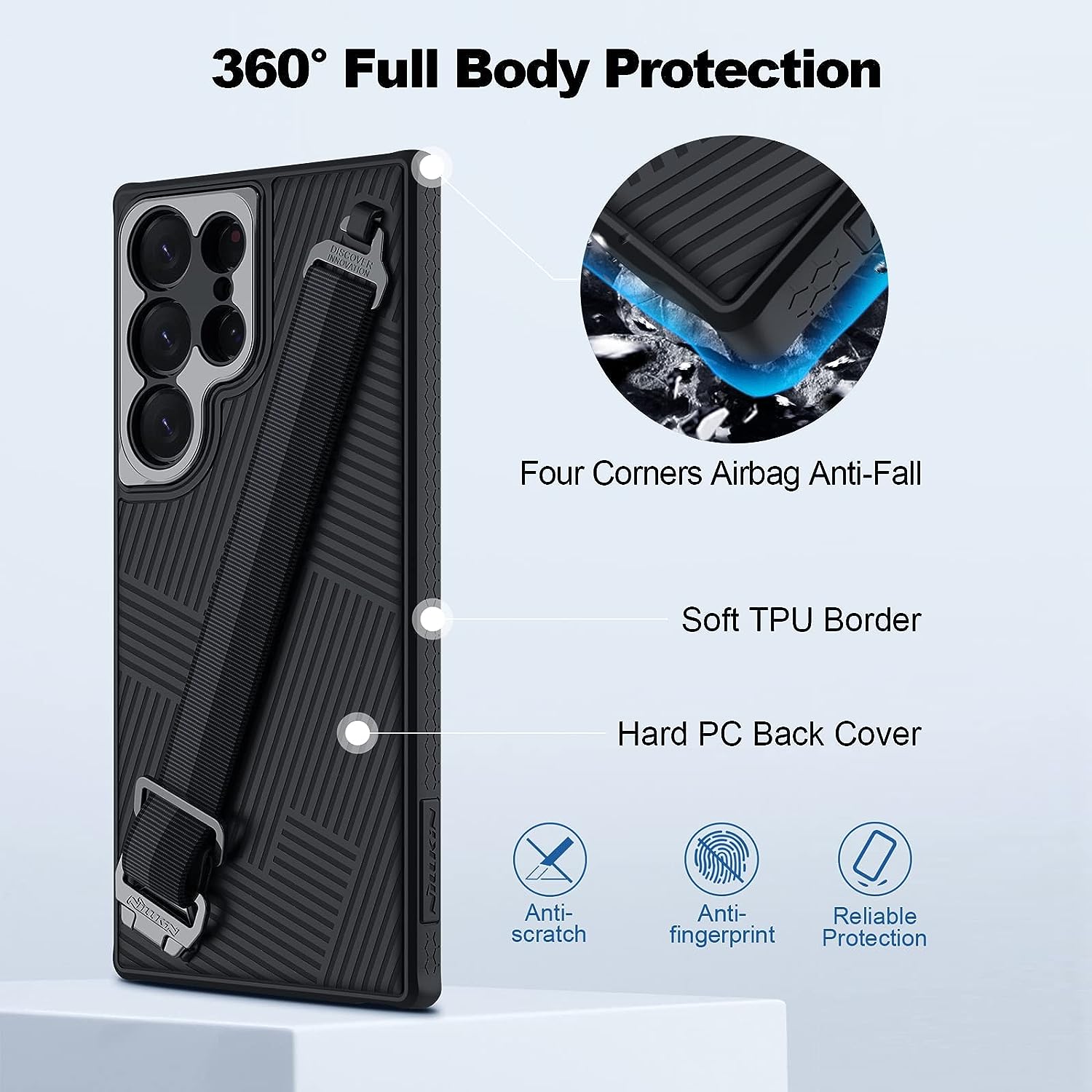 Nillkin Strap Case for Samsung Galaxy S23 Ultra – Cold Fusion Zone