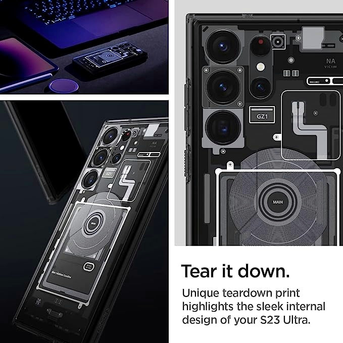 Ultra Hybrid Design Case for Samsung Galaxy S23 Ultra