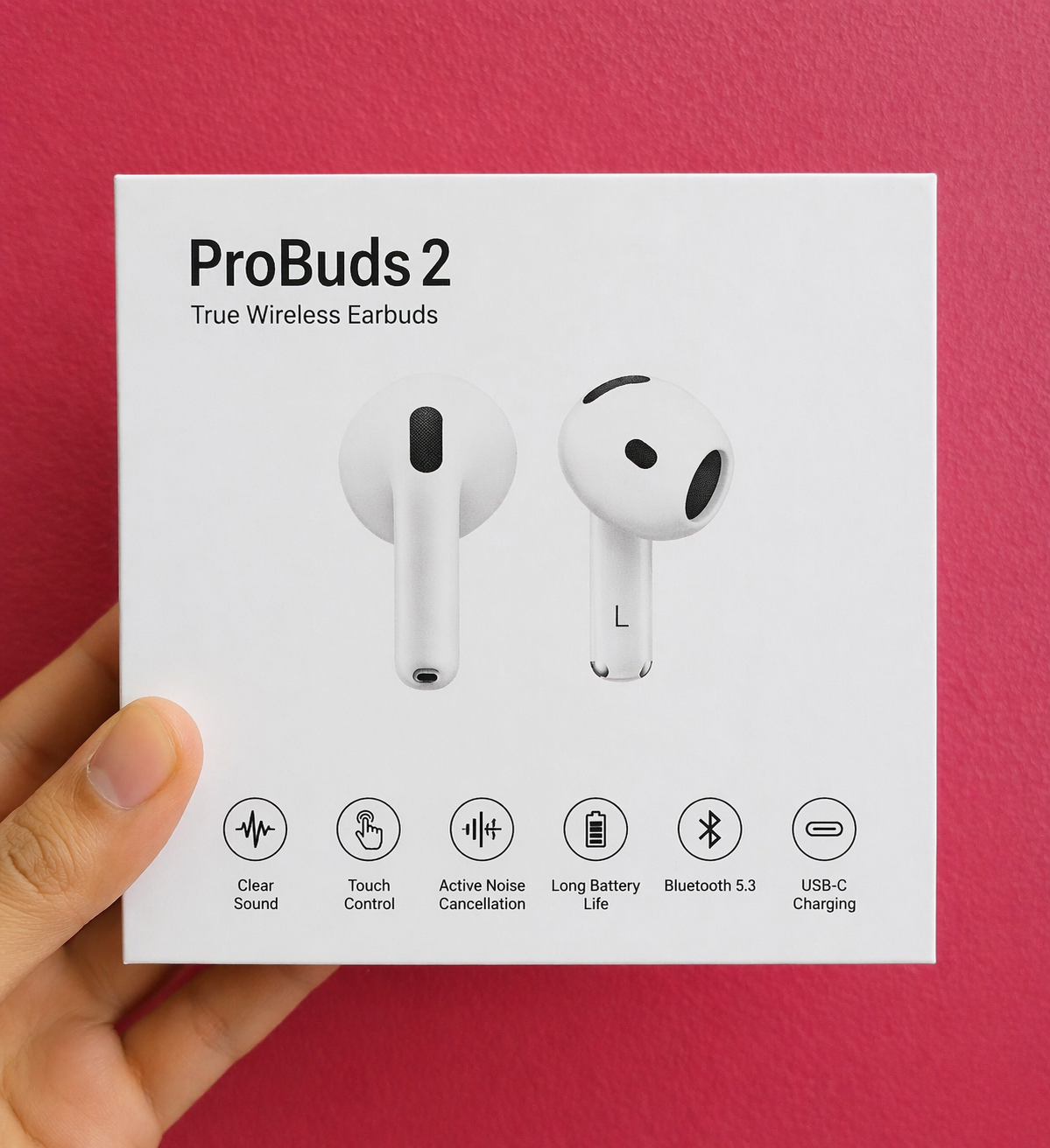 ProBuds 2 Wireless Earbuds with ANC & Touch Control | Best Budget TWS Earbuds