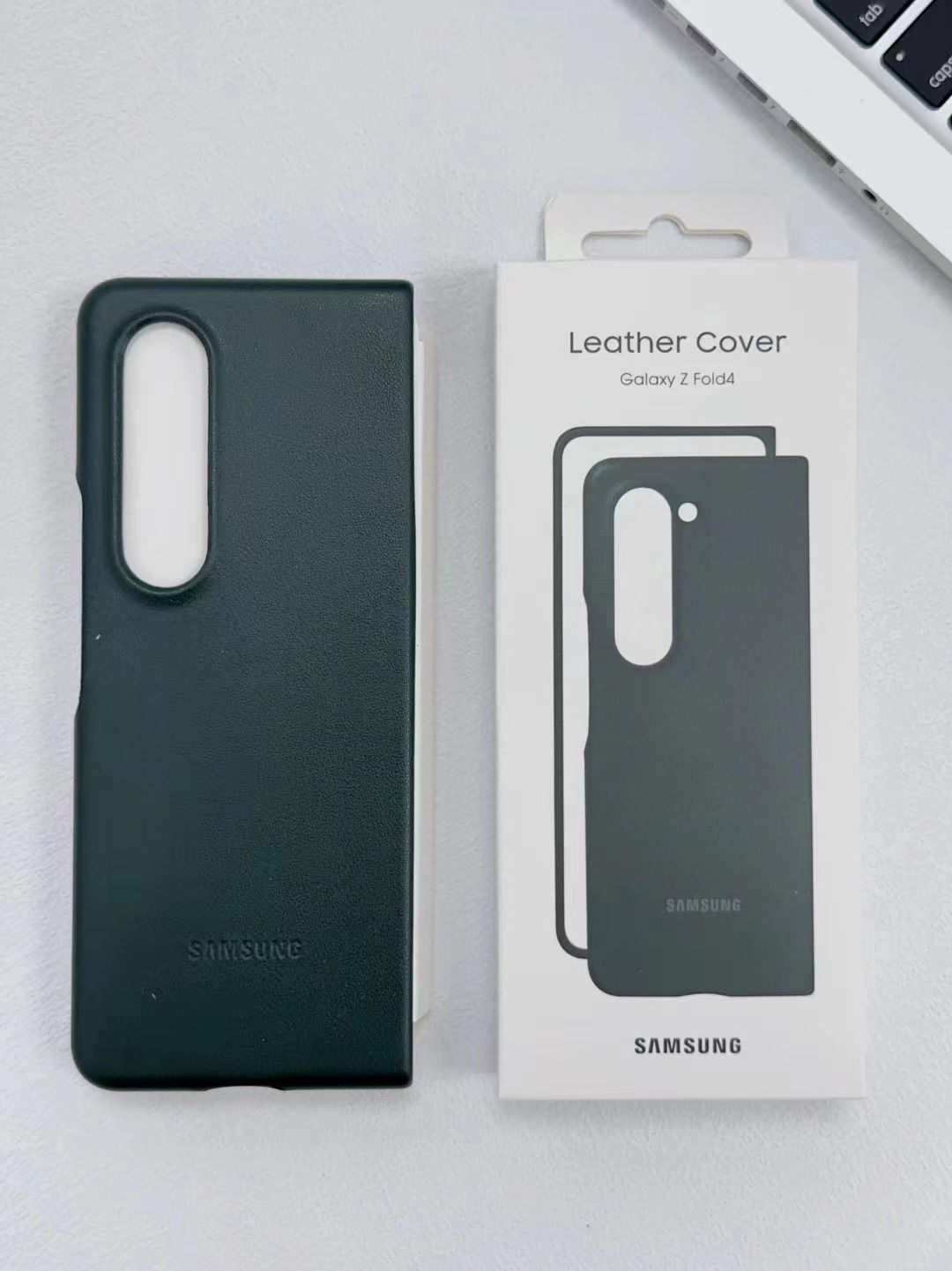 CFZ Leather Back Case for Samsung Galaxy Z Fold 4 and Samsung Galaxy Z Fold 5