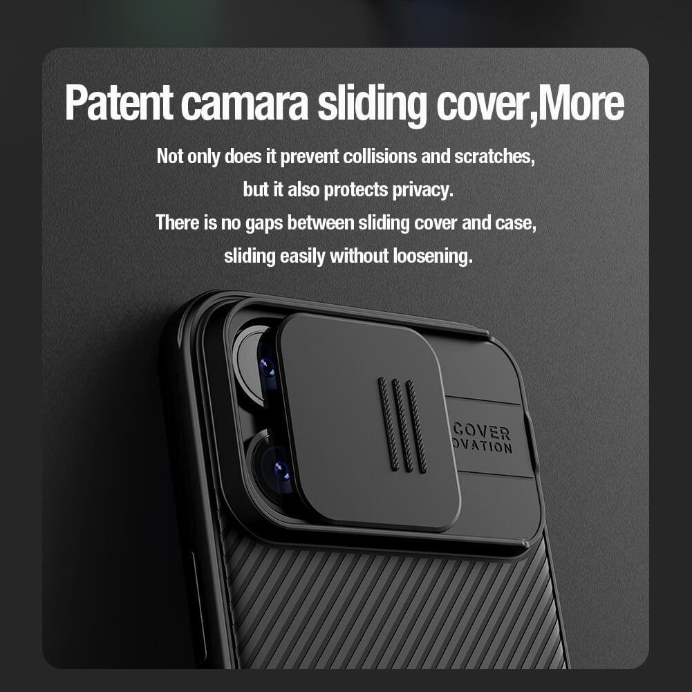 Nillkin Camshield Pro Case for iPhone 15, iPhone 15 Plus, iPhone 15 Pro, iPhone 15 Pro Max