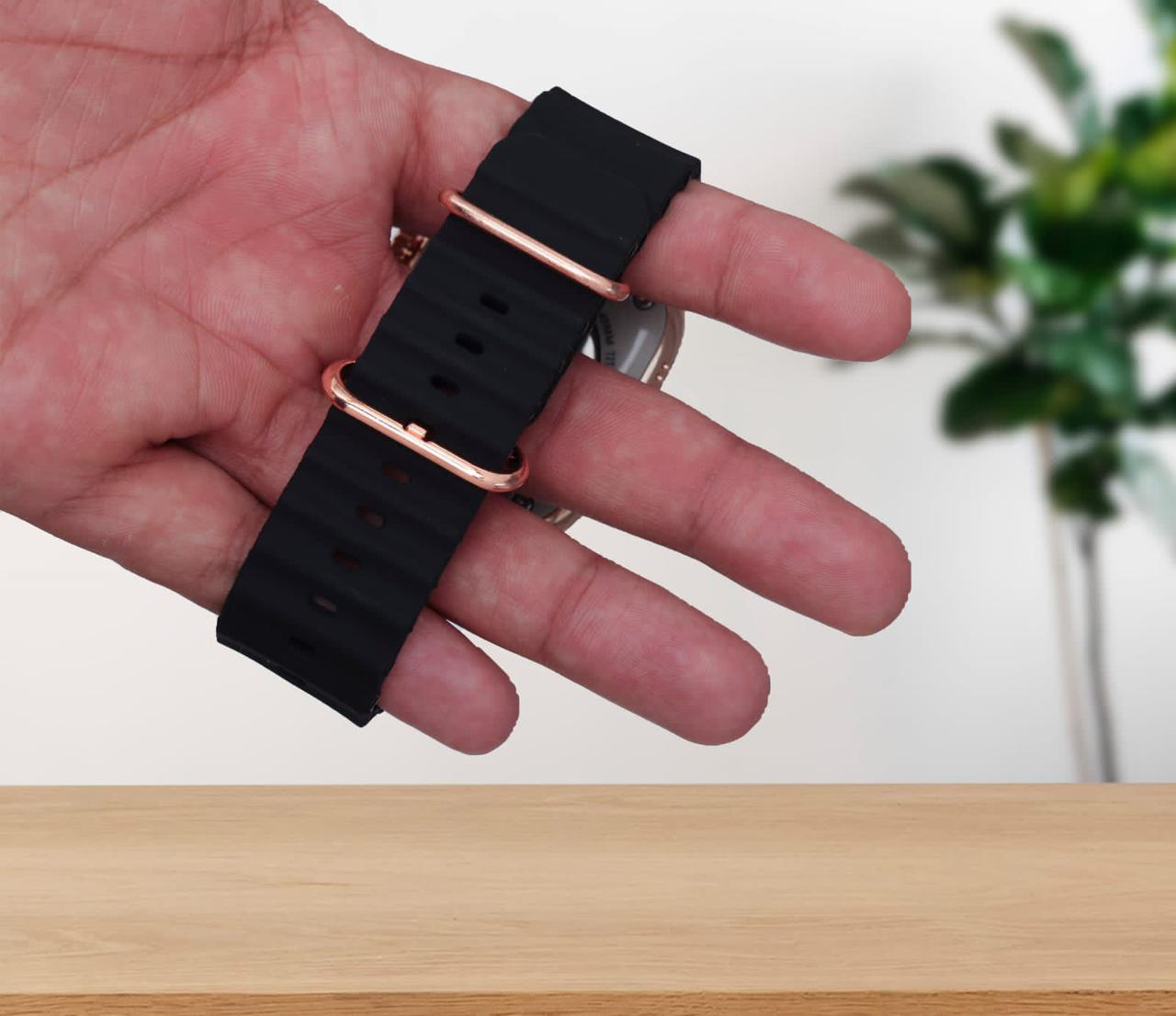 Rose Gold Watch Ultra - Best golden ultra watch with diamond design strap