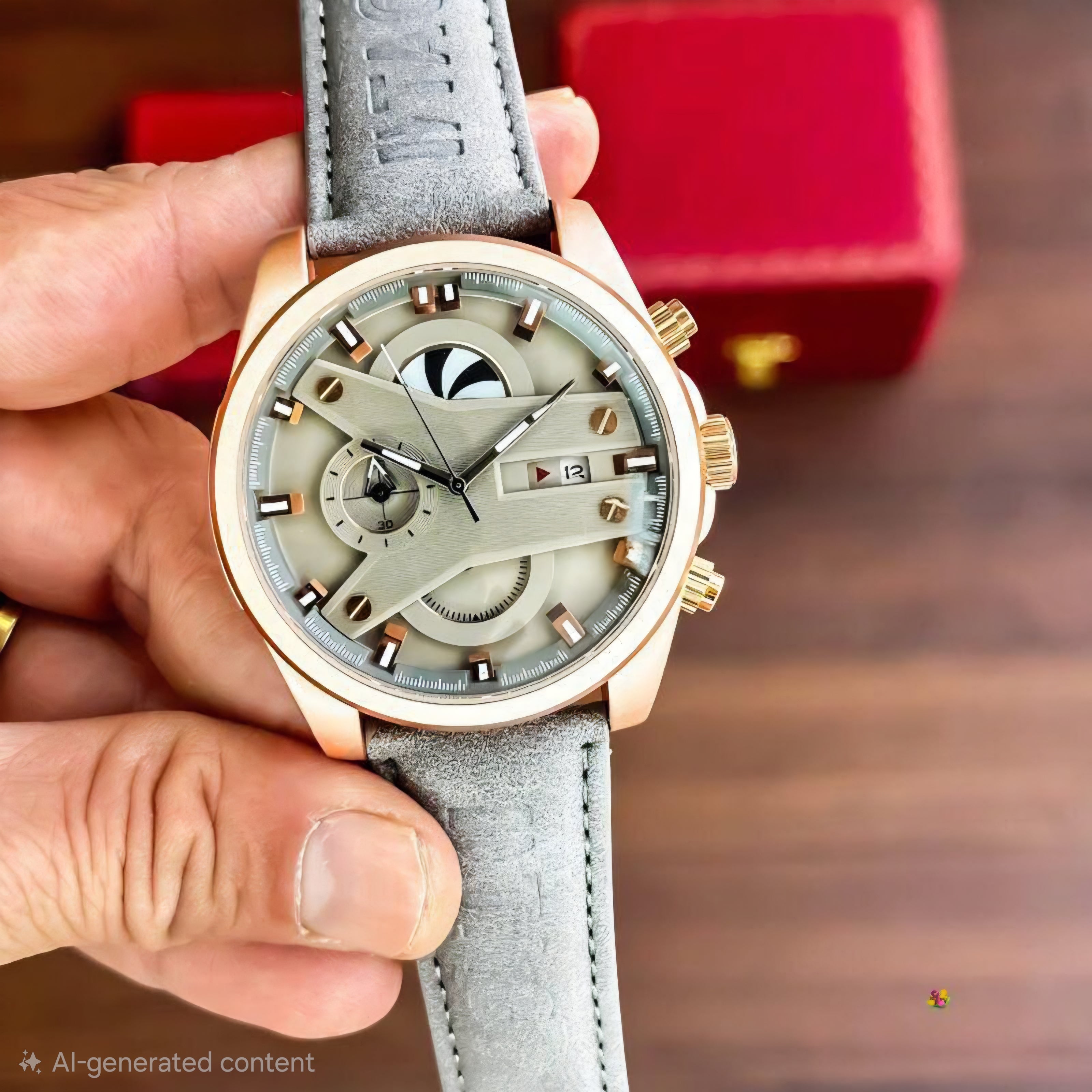 TAGO mens luxurious wrist watch