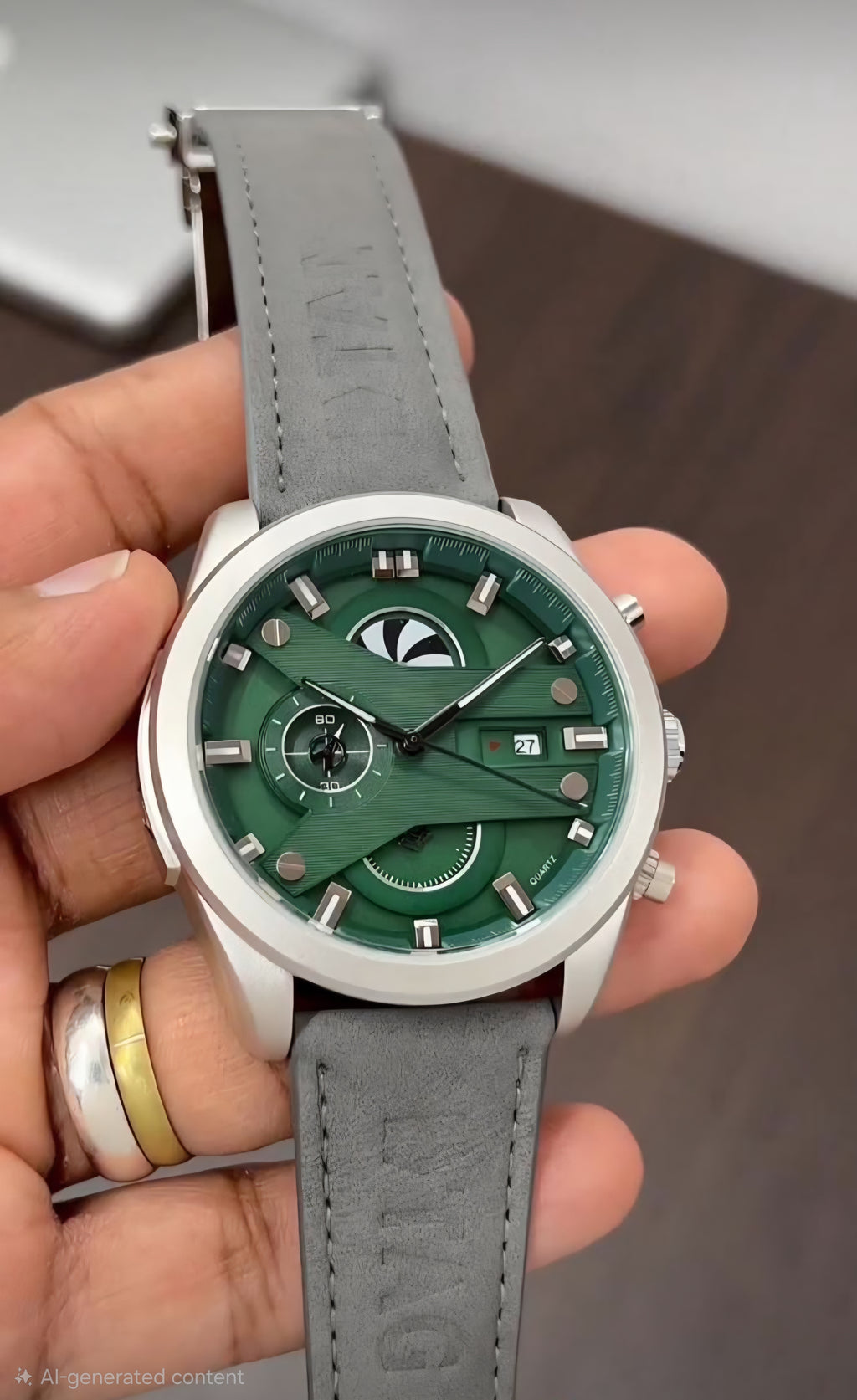 TAGO mens luxurious wrist watch