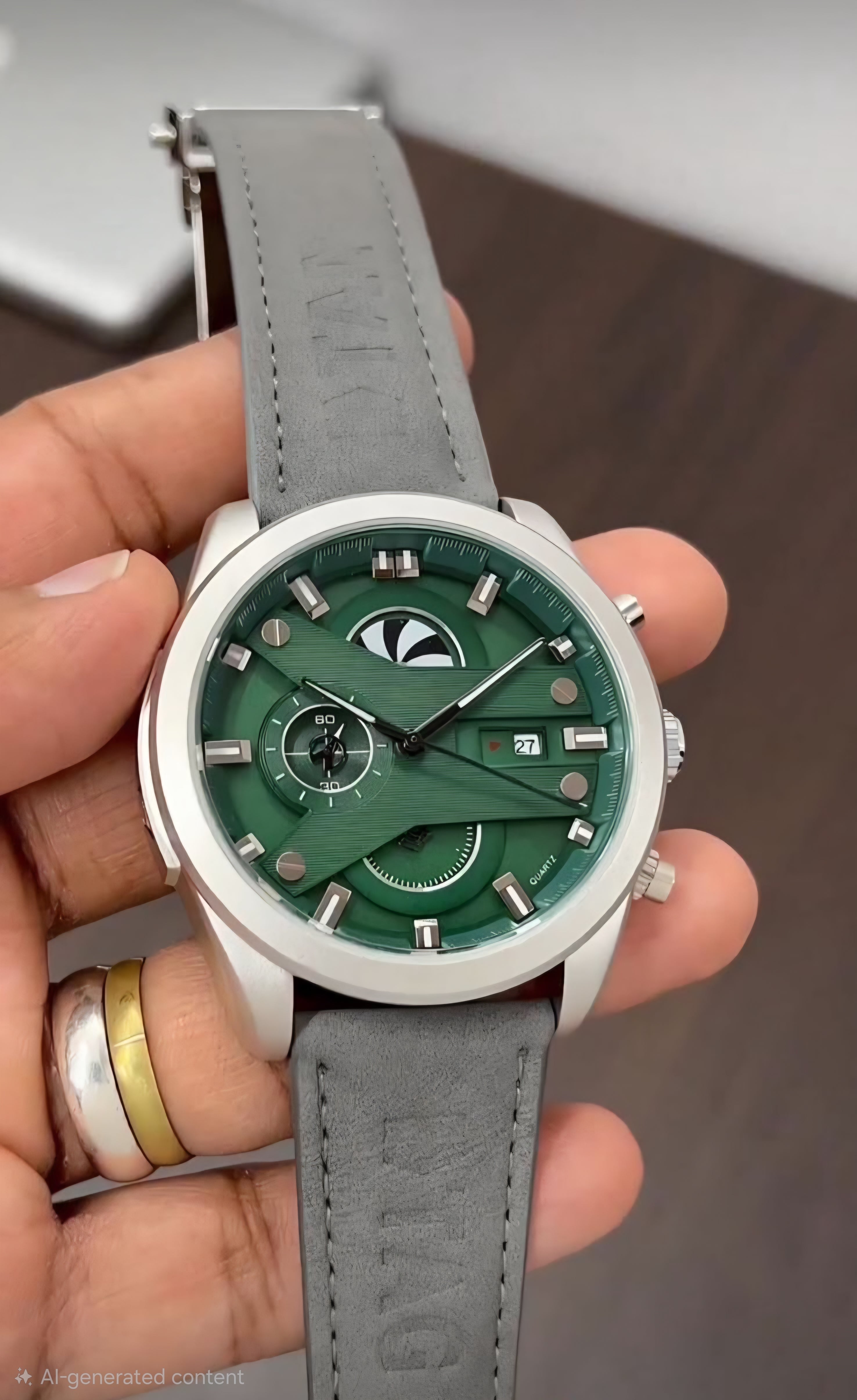TAGO mens luxurious wrist watch