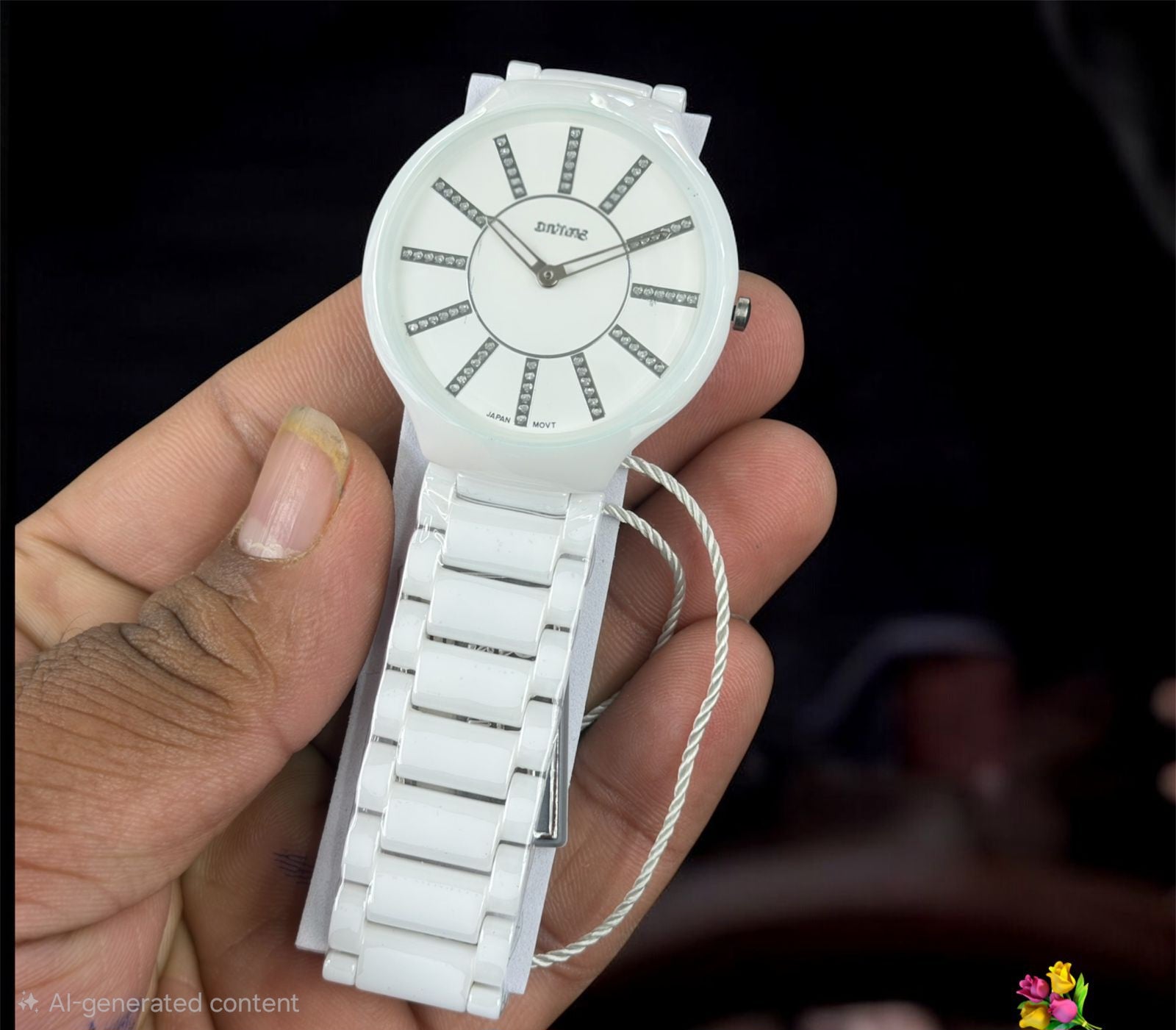 Rad luxurious Men's wrist watch ceramic finish