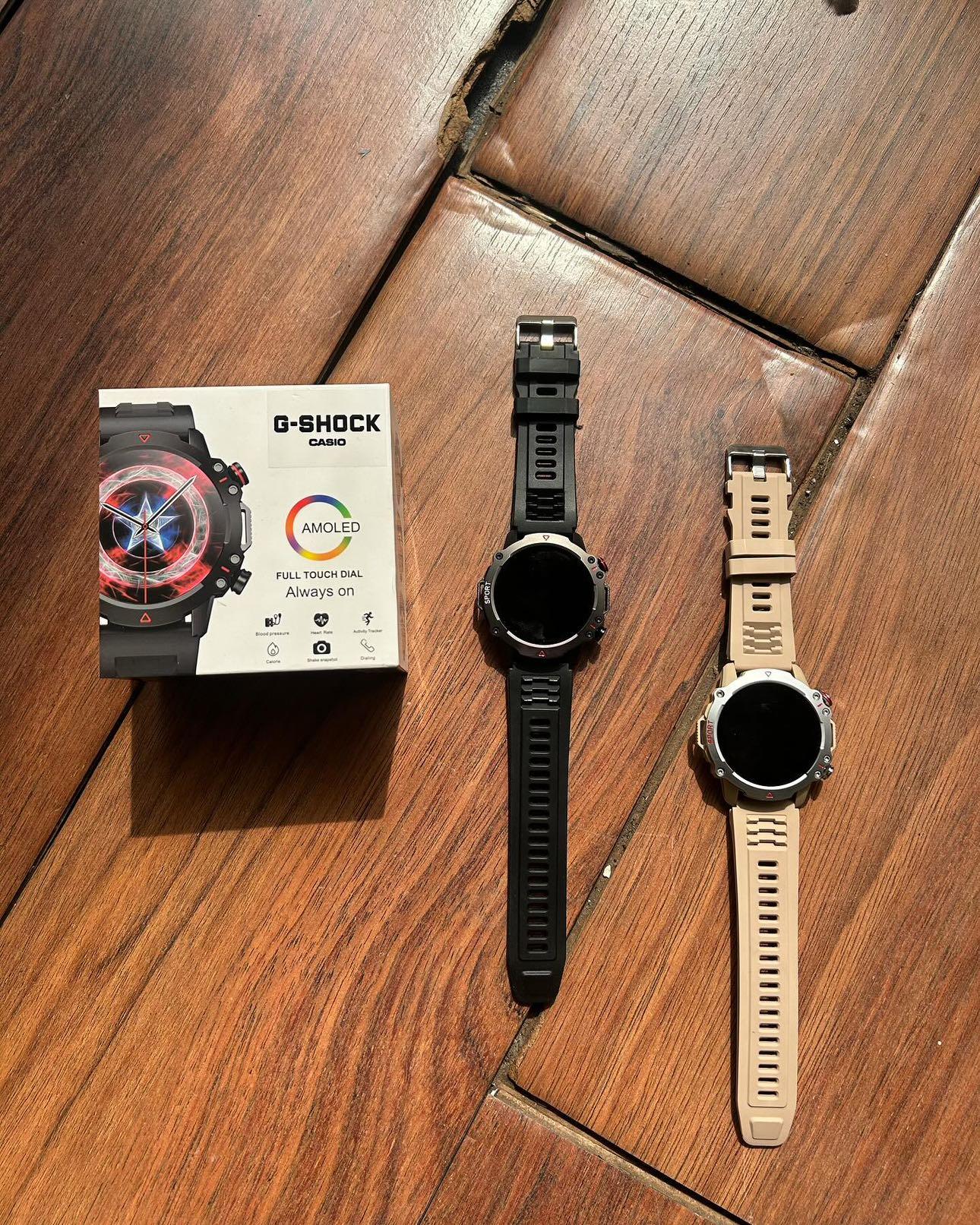 G-Shock round dial smartwatch with amoled display