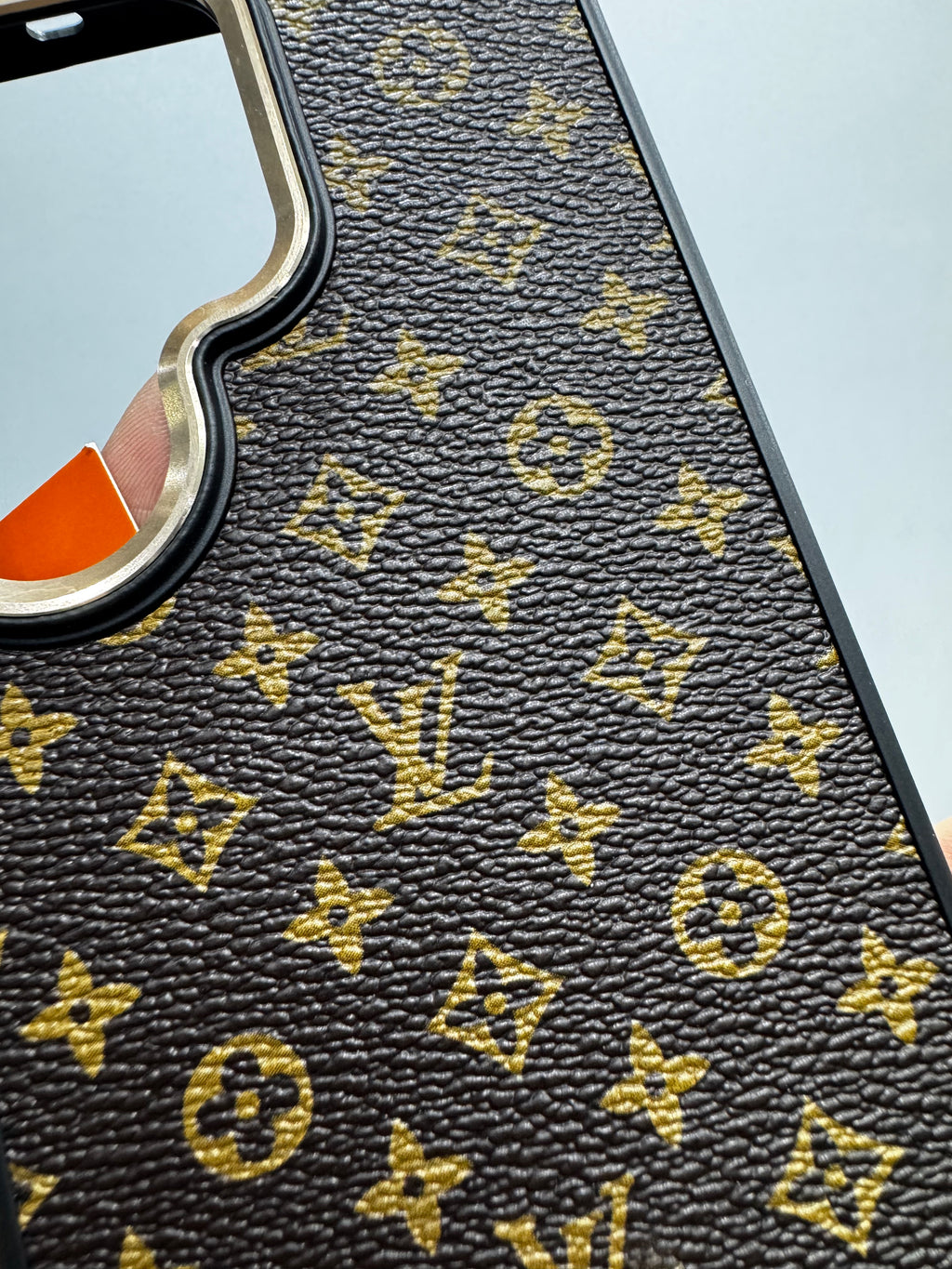 Luxury Monogram Leather Case for Samsung Galaxy S26 Ultra | Premium Designer Shockproof Back Cover | Slim Protective Case