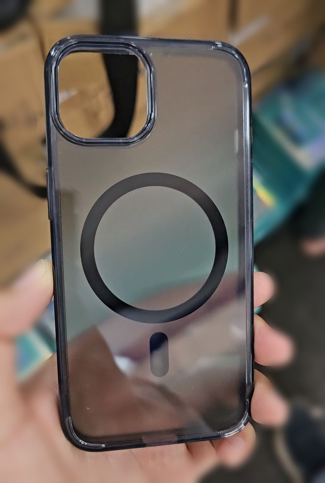 Carbon case with magsafe for iphone 13 and iphone 14 Series