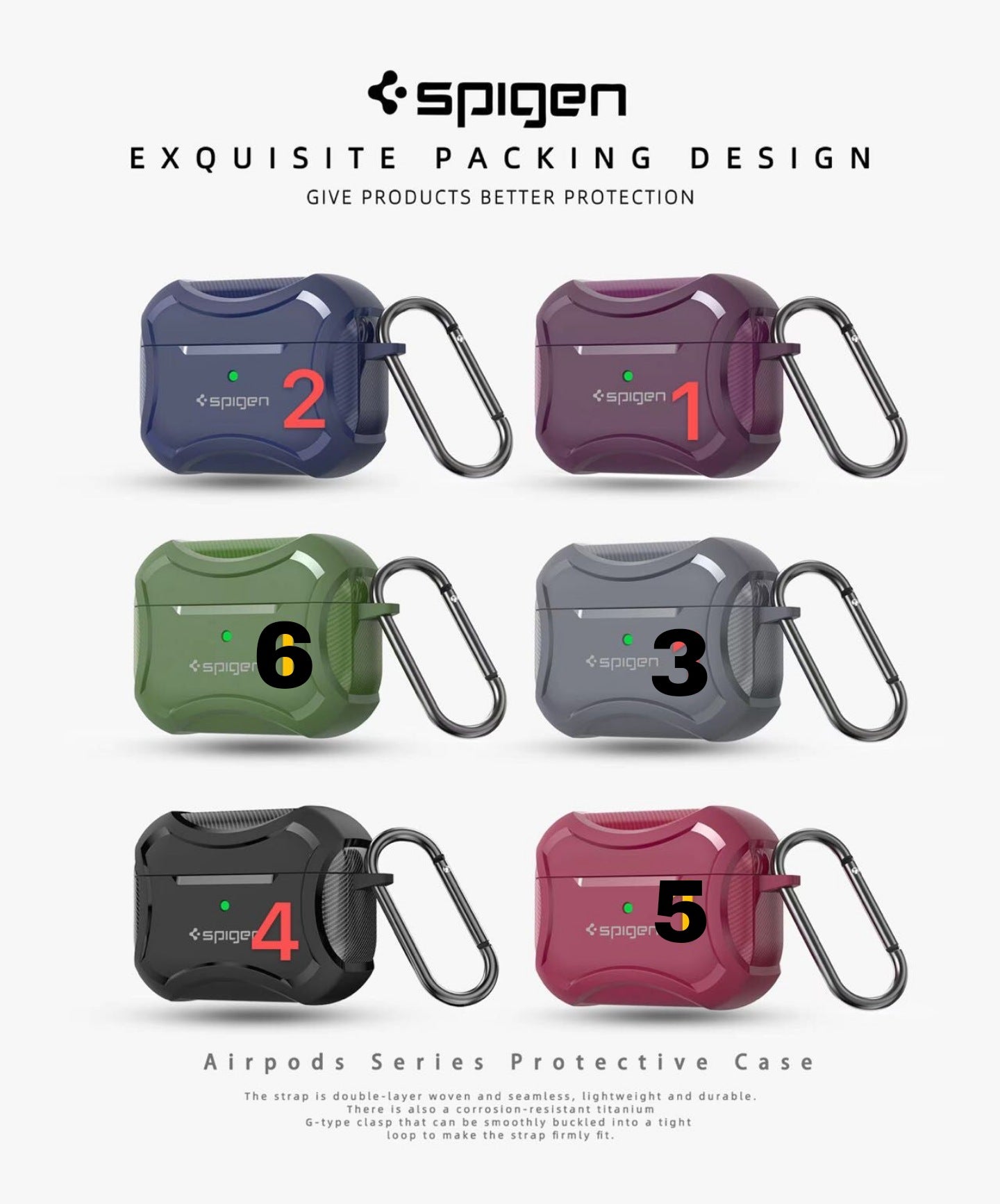 CFZ Premium case for Apple Airpods Pro and Airpods Pro 2