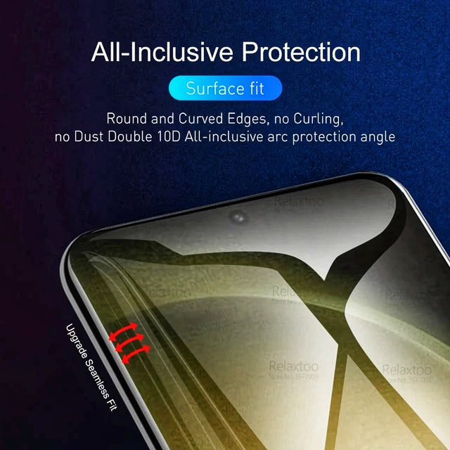 Trunzo Premium Tempered Glass Screen Protector for Samsung Galaxy S23 Ultra