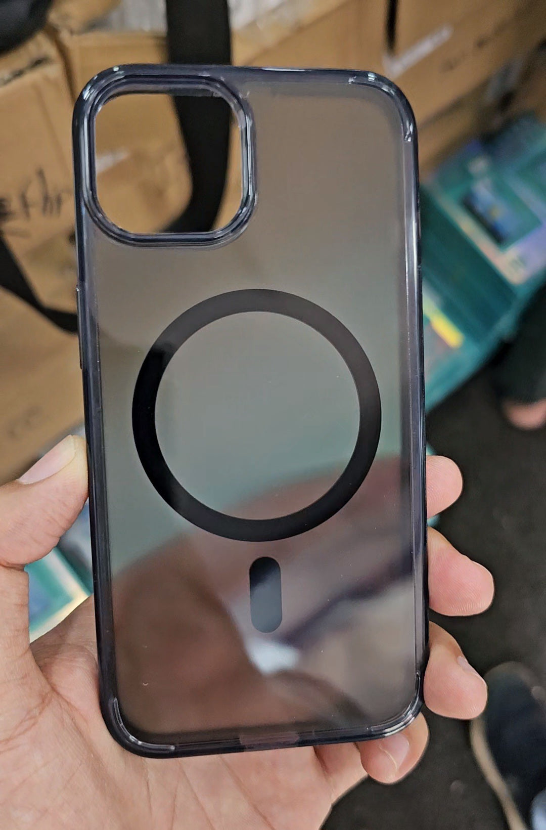 Carbon case with magsafe for iphone 13 and iphone 14 Series