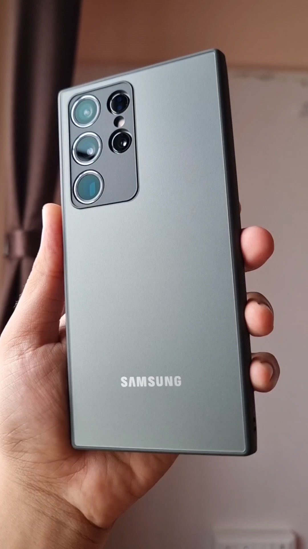 CFZ Matt glass Premium case for Samsung Galaxy S23 Ultra, Galaxy S23