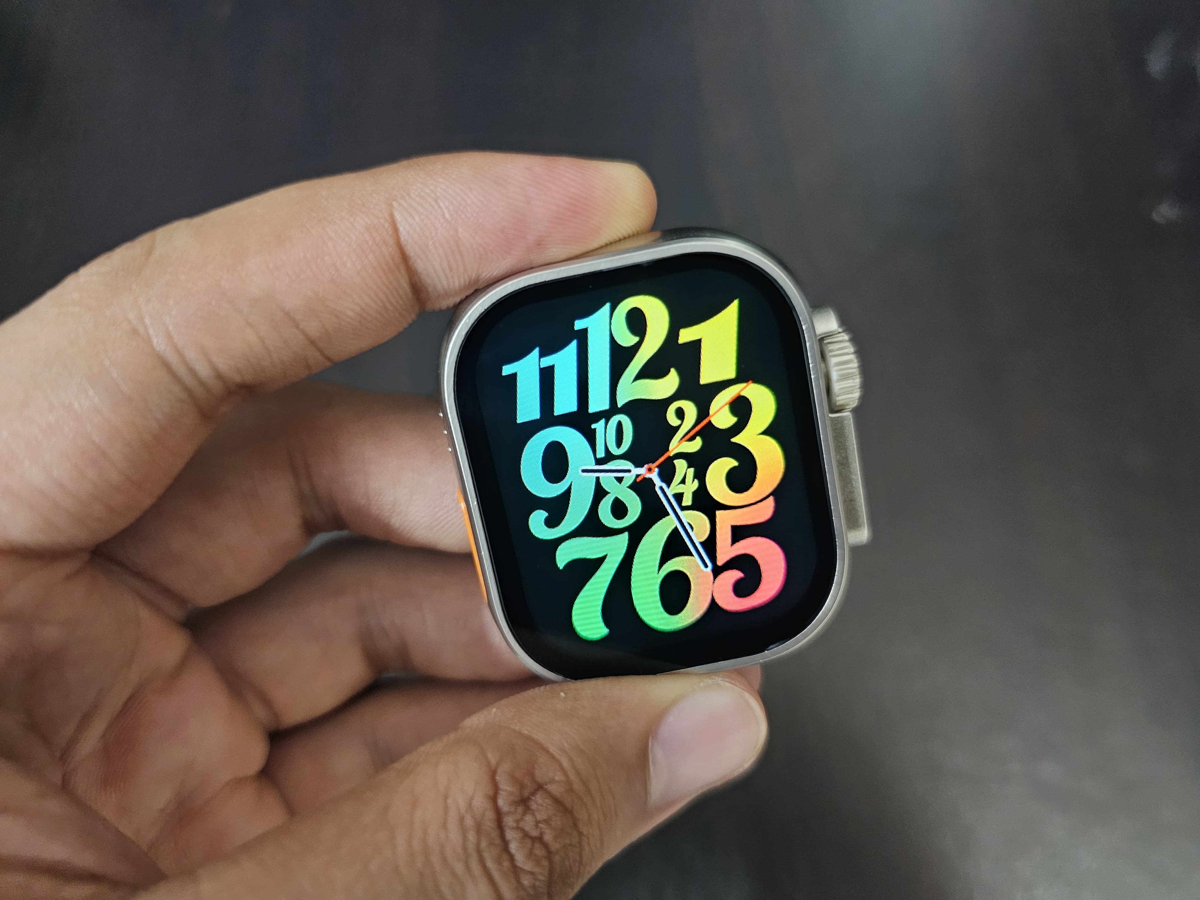 Apple watch ultra 2 clone with metal build customizable watch faces Cold Fusion Zone