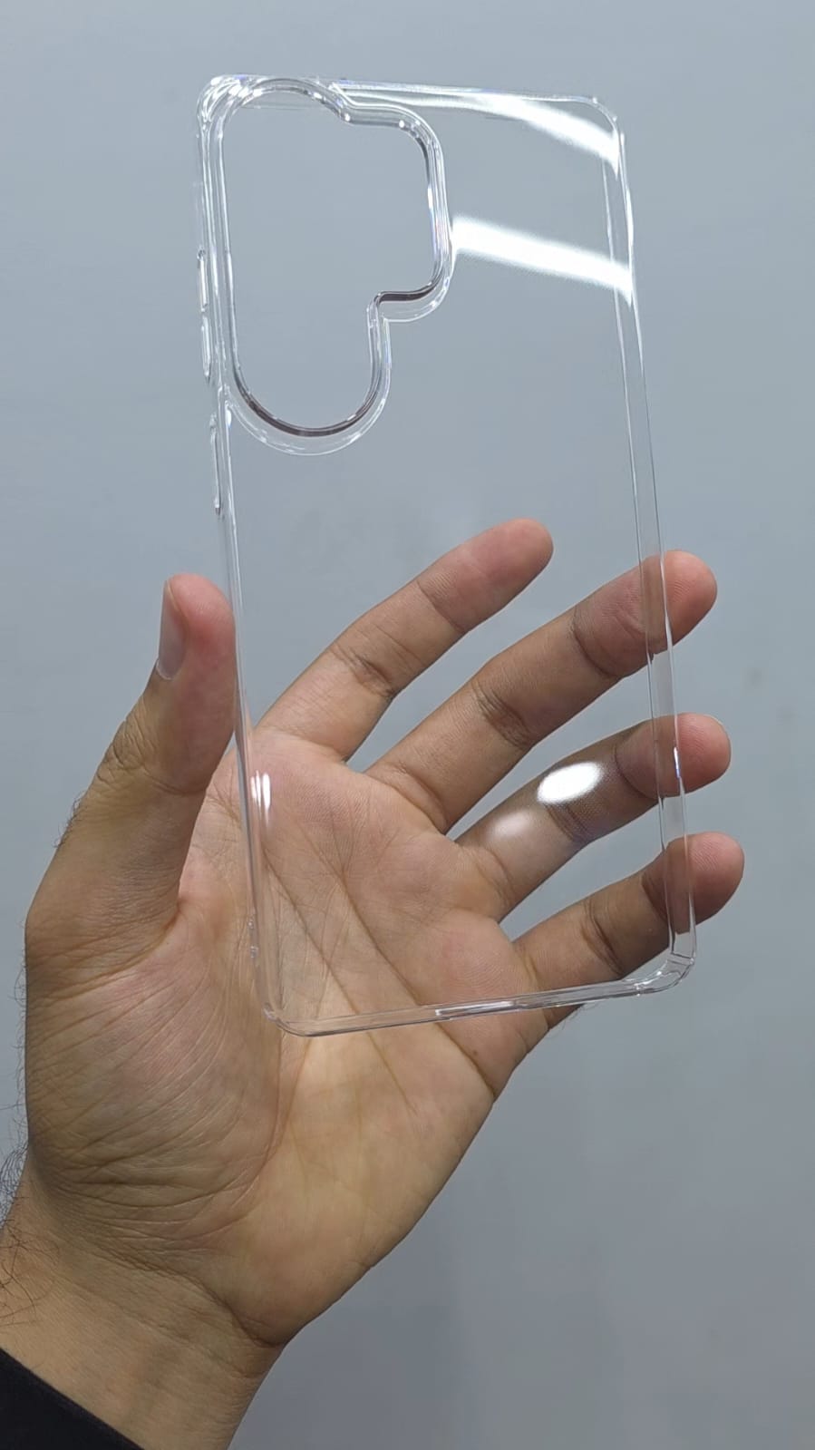 Keephone Crystal Clear Hard Back Case (Non-Yellowing) for Samsung Galaxy S26 Ultra | Transparent Protective Cover