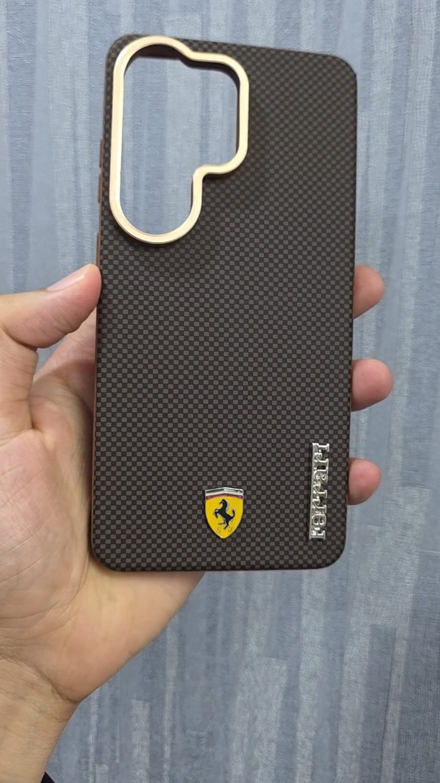 Carbon Fiber Racing Edition Back Cover for Samsung Galaxy S26 Ultra | Premium Shockproof Protective Case
