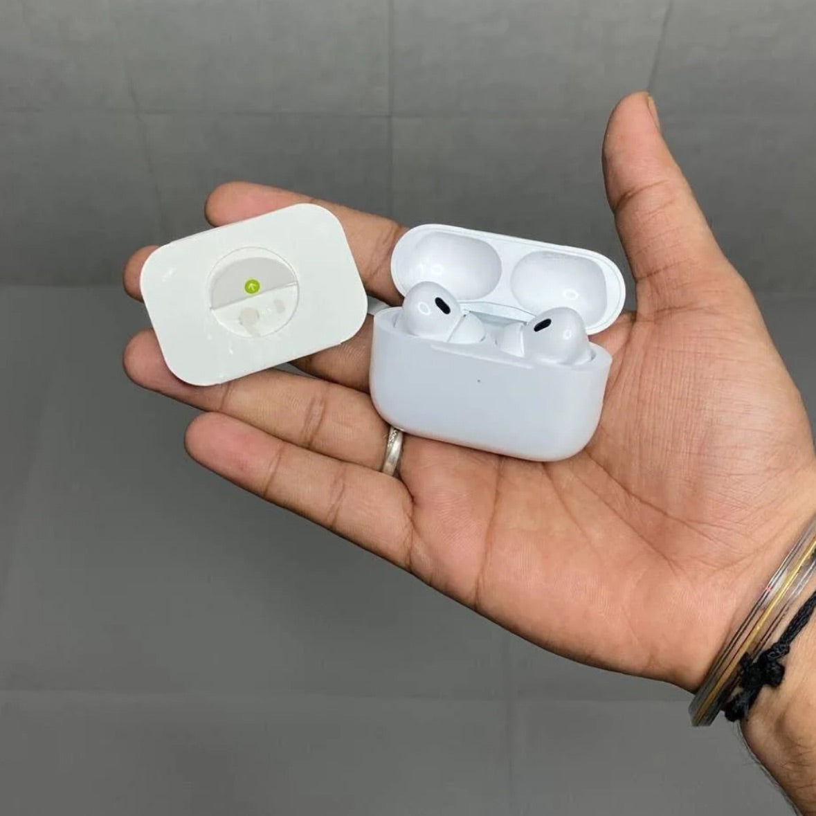 Airpods pro 2 Clone with ANC and Touch Controls - Compatible with all iOS and Android Phones with Popup