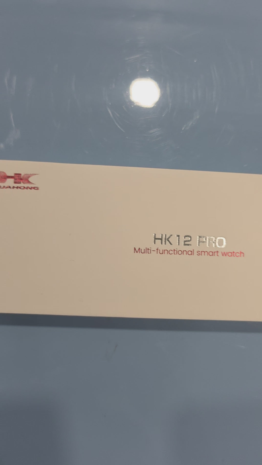 HK 12 Pro Smartwatch with advance AI features, Amoled display, Gesture control
