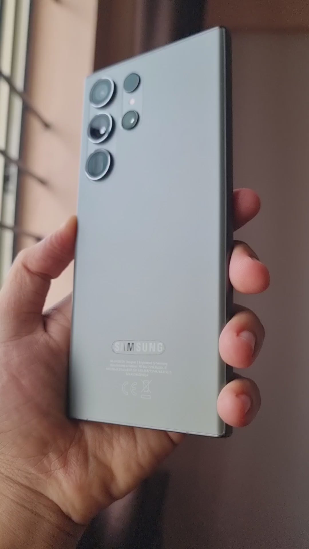 Samsung Galaxy S23 Ultra Silicone Case with Samsung logo OG