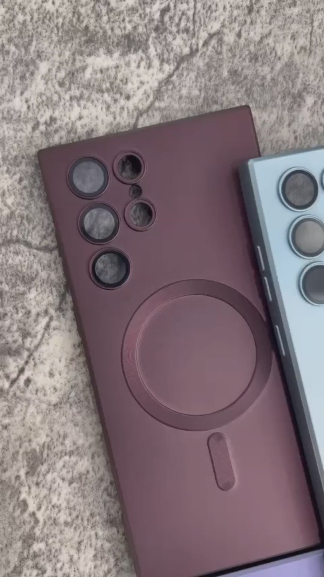 Matt Finish Premium Back case for Samsung Galaxy S23 Ultra with Magsafe and Camera Protection