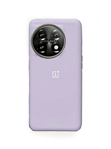 OnePlus 11 and OnePlus 11R Silicone Back Cover | Shockproof Slim Back Case with OnePlus Logo