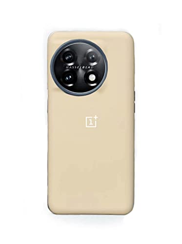 OnePlus 11 and OnePlus 11R Silicone Back Cover | Shockproof Slim Back Case with OnePlus Logo