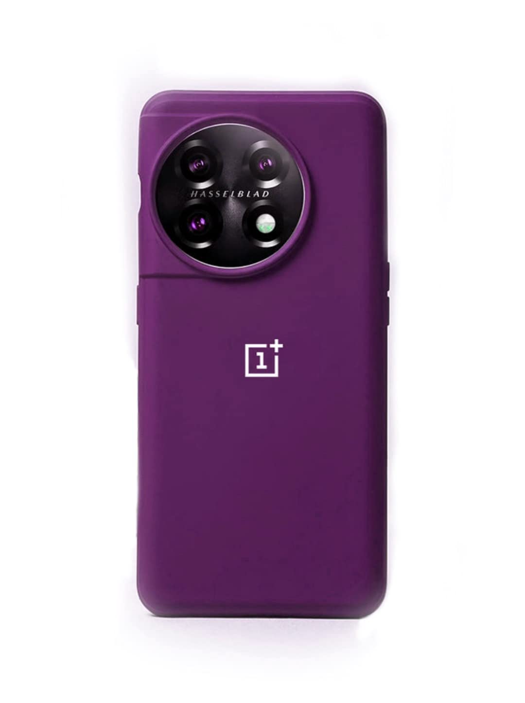 OnePlus 11 and OnePlus 11R Silicone Back Cover | Shockproof Slim Back Case with OnePlus Logo