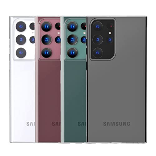 Samsung Galaxy S23 Ultra Hybrid Hard Clear Back case with Shockproof Design and Camera Protection Bump