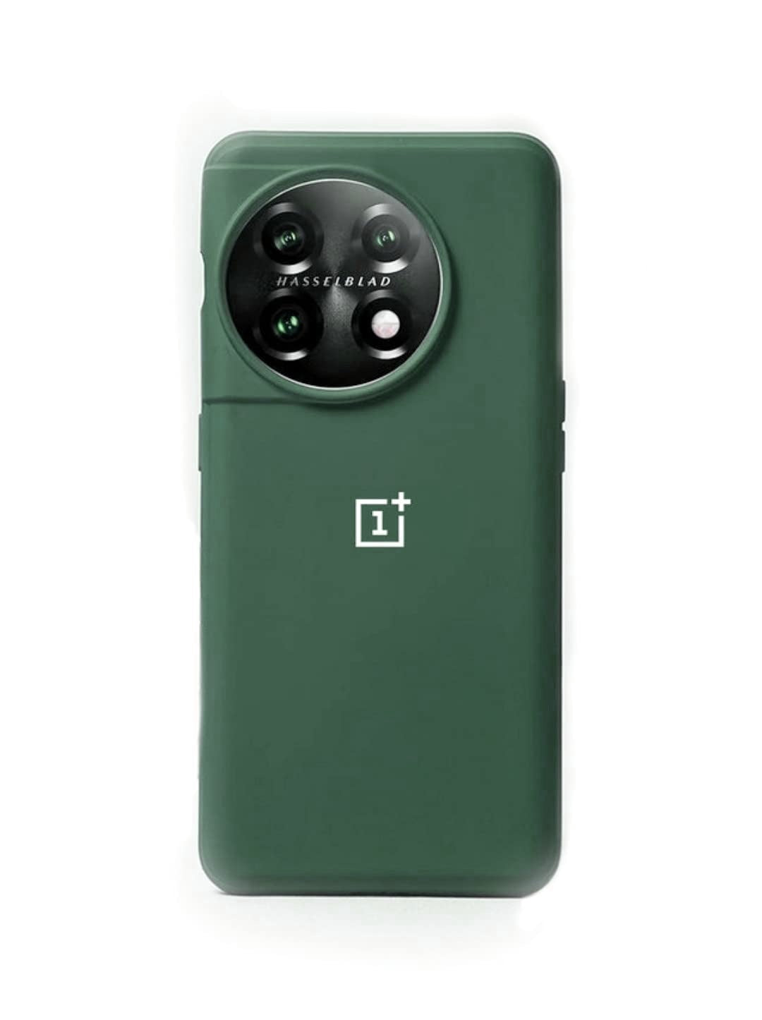 OnePlus 11 and OnePlus 11R Silicone Back Cover | Shockproof Slim Back Case with OnePlus Logo